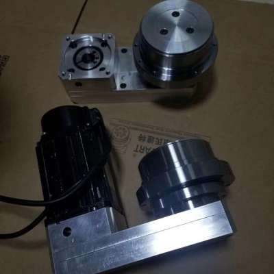 Flat gearbox for AGV driven wheels