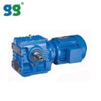 Shanghai Goldgun S37 series helical bevel worm gearboxes